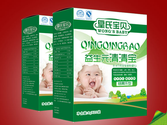 皇氏寶貝盒裝益生元腸胃樂(lè)型清清寶