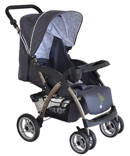 貝之星嬰兒推車H3010型淺灰色