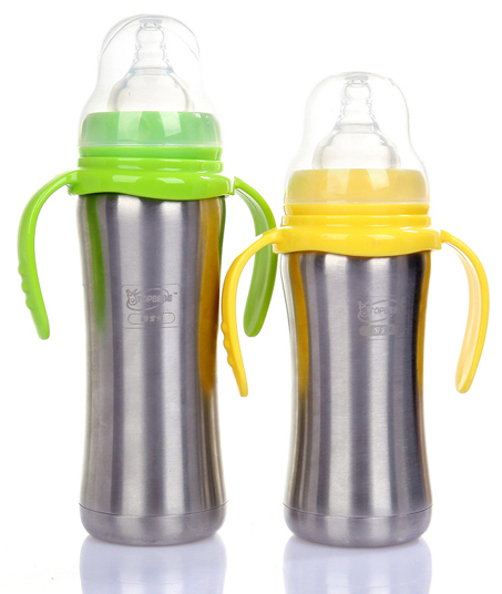 淘寶樂(lè)不銹鋼奶瓶組合