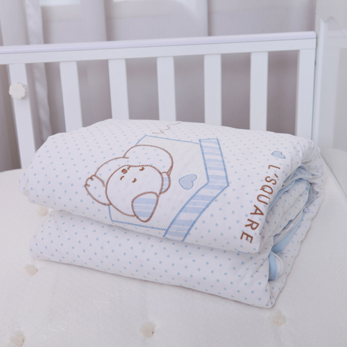 樂(lè)平方蠶絲空調(diào)防踢被(350G)