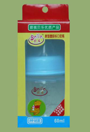 貝樂標(biāo)口PP護(hù)理奶瓶60ml