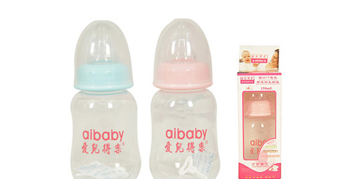 愛(ài)兒得樂(lè)150ml標(biāo)口PP初生專用奶瓶