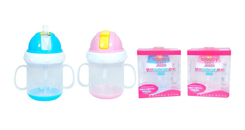 愛兒得樂180ml嬰兒JR580新款自動飲杯