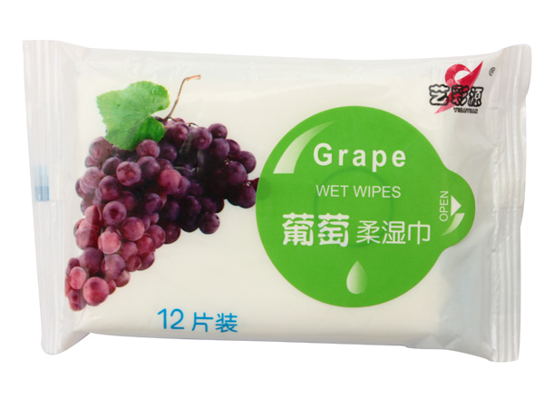 藝彩源葡萄柔濕巾
