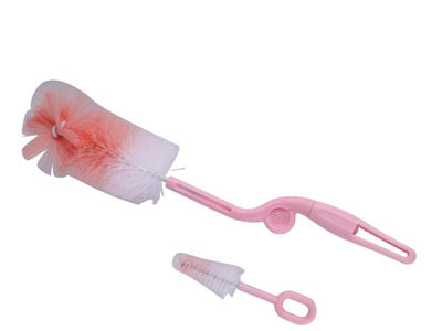 上甲旋轉(zhuǎn)海綿奶瓶刷