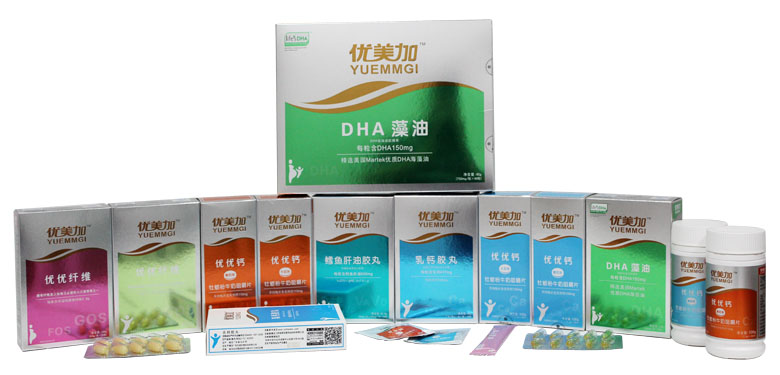 優(yōu)美加產(chǎn)品組合圖
