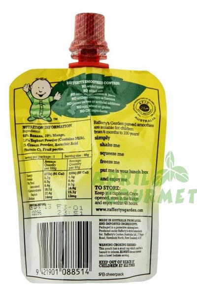 嬰兒香蕉芒果味優(yōu)酸飲料