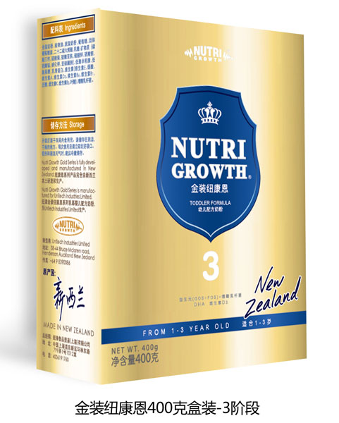 紐康恩幼兒配方奶粉400g3段