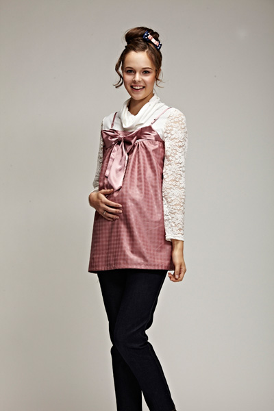 添茜吊帶防輻射孕婦服