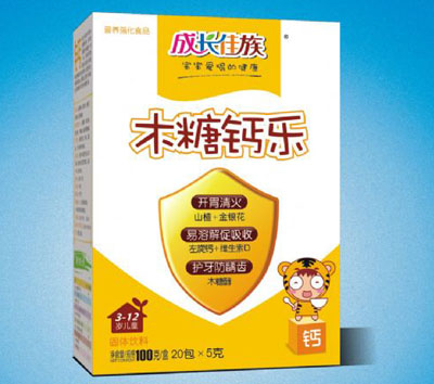 成長佳族木糖鈣樂沖劑