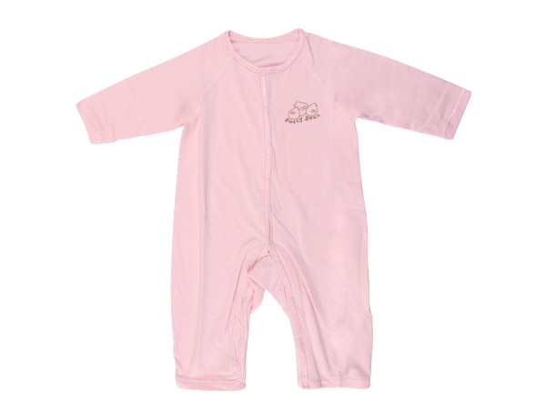 肥仔豆長(zhǎng)袖全開(kāi)連體衣