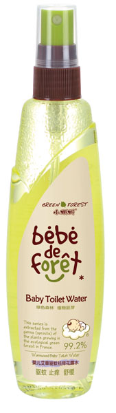 小蝌蚪嬰兒艾草驅蚊祛痱花露水