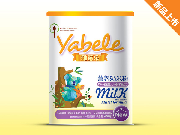 雅蓓樂DHA益生元+小米配方營養(yǎng)奶米粉