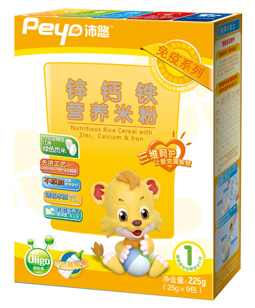 沛悠鋅鈣鐵免疫營(yíng)養(yǎng)米粉