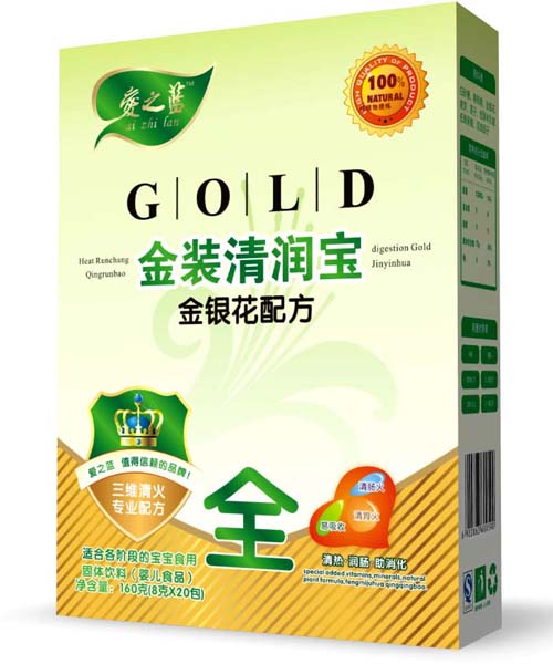 愛之藍(lán)金裝金銀花配方清潤(rùn)寶