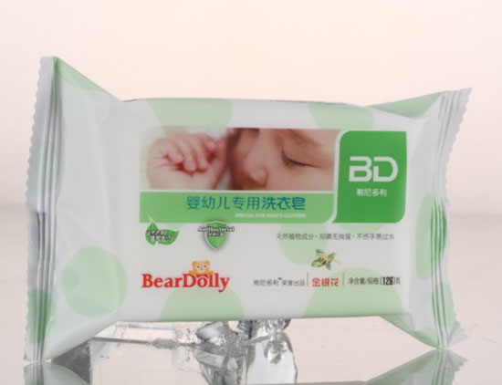 熊尼多利嬰幼兒金銀花專用洗衣皂