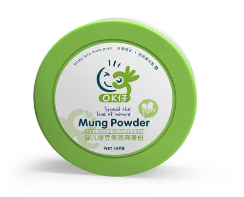 OK仔嬰兒綠豆多效爽身粉