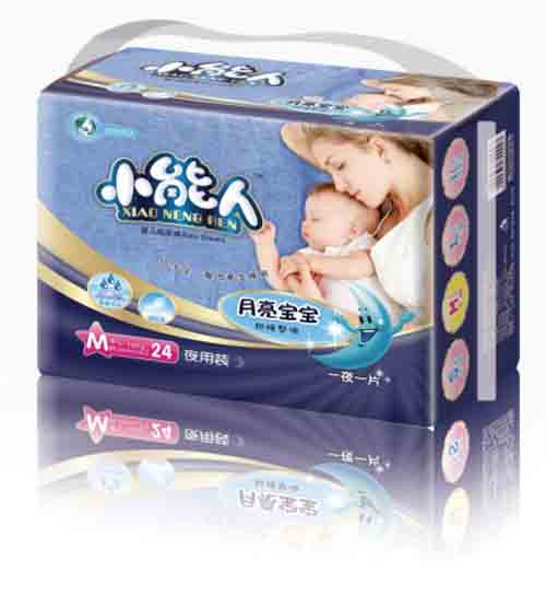 小熊人商超渠道夜用裝M號