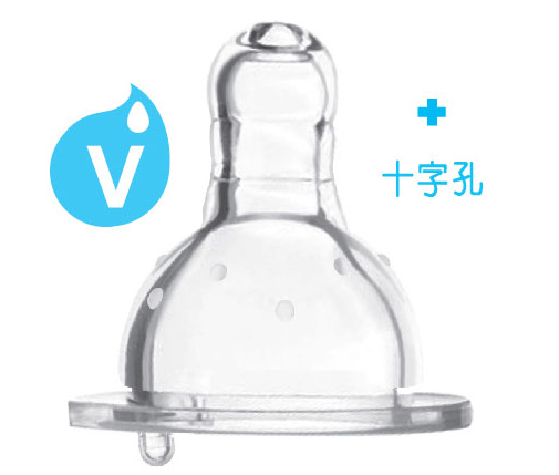 愛樂寶5優(yōu)仿真母乳標(biāo)口奶嘴V