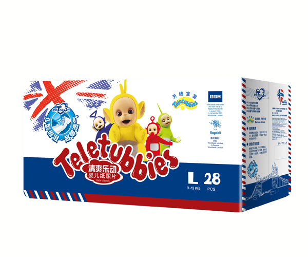 天線寶寶清爽樂動紙尿片