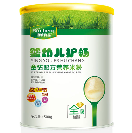 博誠嬰幼兒護暢金鉆配方米粉全段