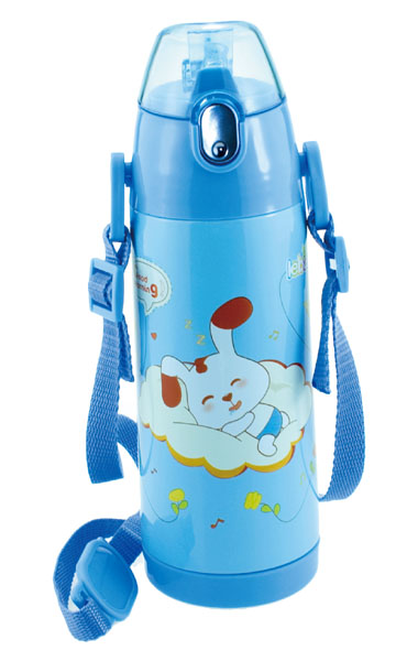 樂蓓藍(lán)色小兔卡通保溫水杯