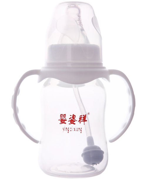 嬰姿祥標口雙耳自動圓弧奶瓶120ML