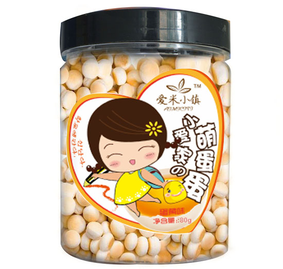 愛米小鎮(zhèn)嬰兒萌蛋蛋蛋黃味