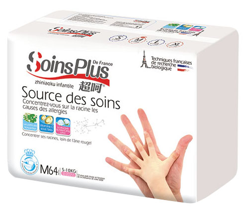 超呵嬰兒紙尿褲M64片