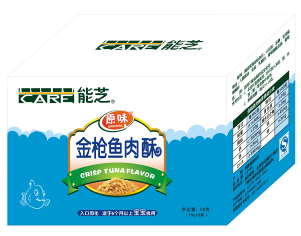 能芝50克金槍魚(yú)肉酥