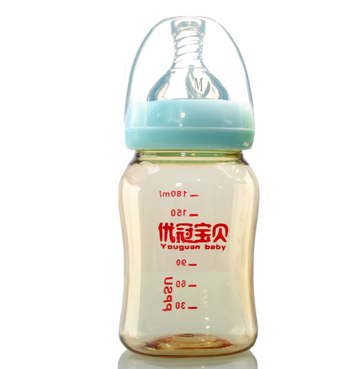 優(yōu)冠寶貝PPSU奶瓶180ml藍(lán)色