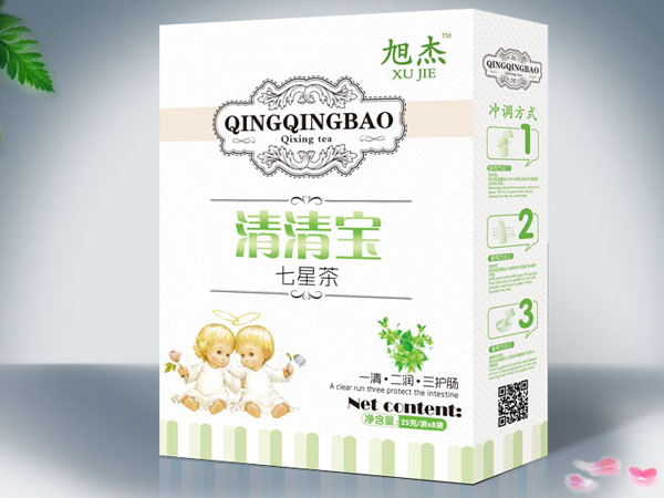 旭杰七星茶清清寶盒裝