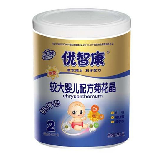 優(yōu)智康較大嬰兒配方菊花晶