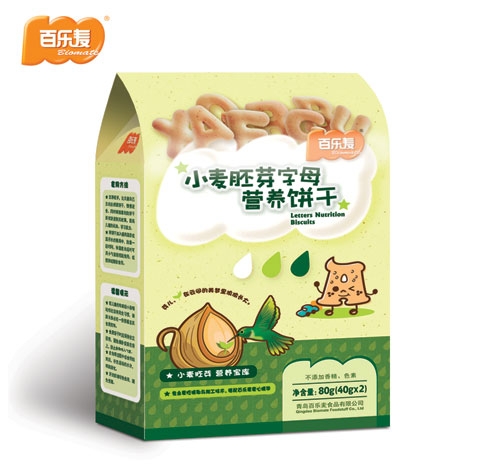 百樂(lè)麥小麥胚芽字母營(yíng)養(yǎng)餅干