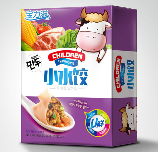 寶力滋雞肉小水餃