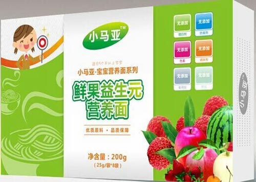 小馬亞鮮果益生元營(yíng)養(yǎng)面