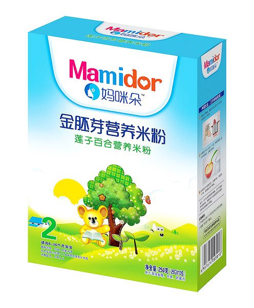 媽咪朵金胚芽蓮子百合營(yíng)養(yǎng)米粉(盒裝)