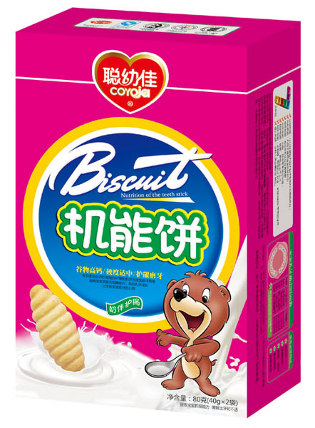 聰幼佳奶伴護暢機能餅