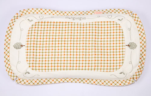 咪呢果果嬰幼兒牽線護(hù)型全棉功能枕(冷暖兩用)