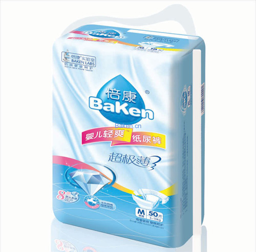 倍康超極薄嬰兒輕爽紙尿褲M碼(大包裝)