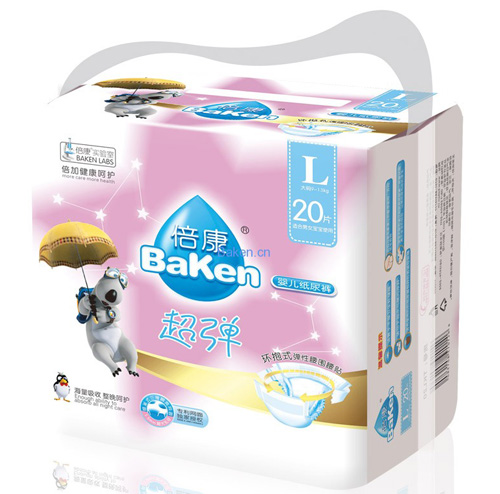 倍康超彈嬰兒紙尿褲L碼