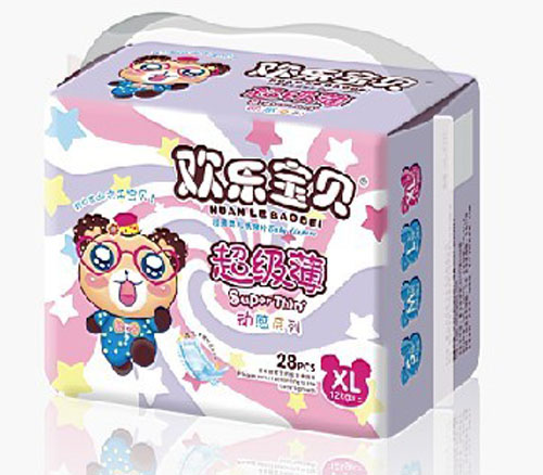 歡樂(lè)寶貝動(dòng)感系列紙尿片XL