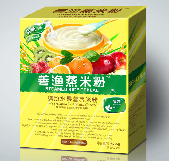 善漁繽紛水果蒸米粉