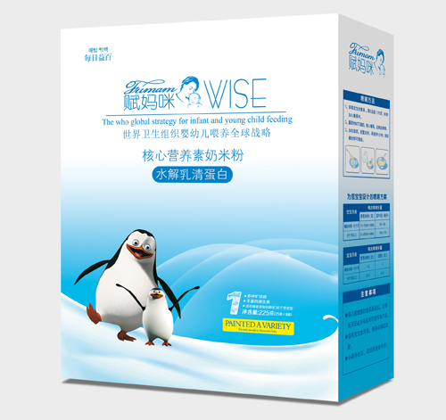 賦媽咪水解乳清蛋白核心營養(yǎng)素奶米粉1段