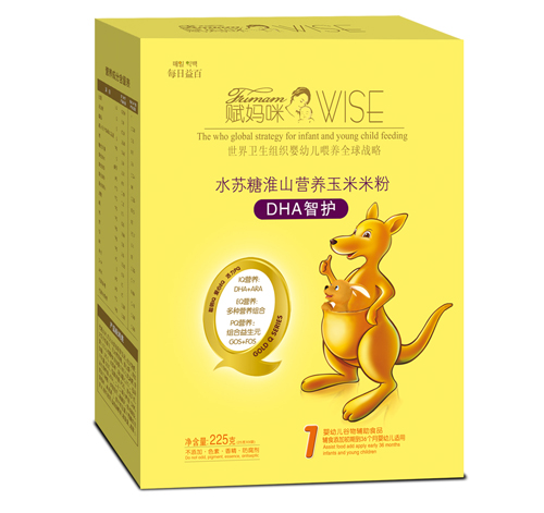 賦媽咪DHA智護(hù)水蘇糖淮山營養(yǎng)玉米米粉1段