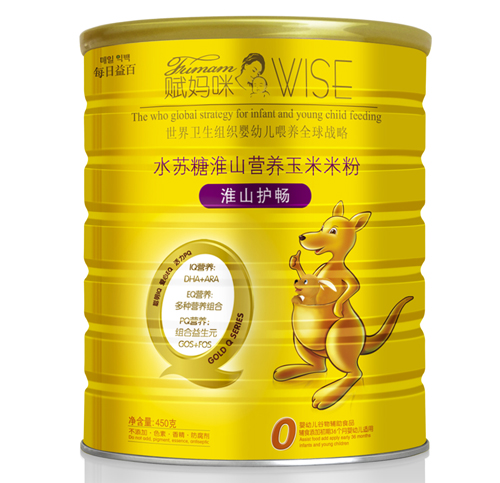 賦媽咪淮山護(hù)腸水蘇糖淮山營養(yǎng)玉米米粉0段