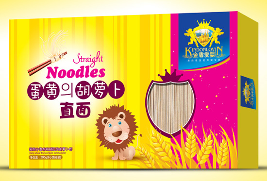 金盾愛嬰蛋黃胡蘿卜直面盒裝