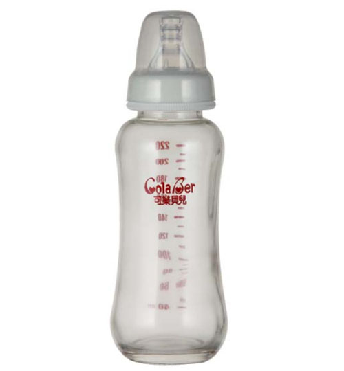 可樂(lè)貝兒寶寶玻璃奶瓶250ml