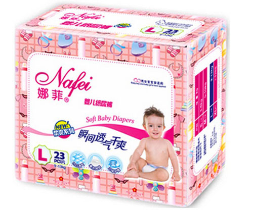 娜菲頂級(jí)呵護(hù)干爽紙尿褲L碼