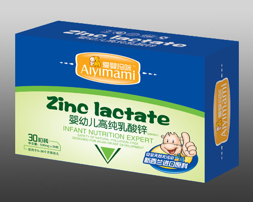 愛嬰瑪咪嬰幼兒高純乳酸鋅30粒裝